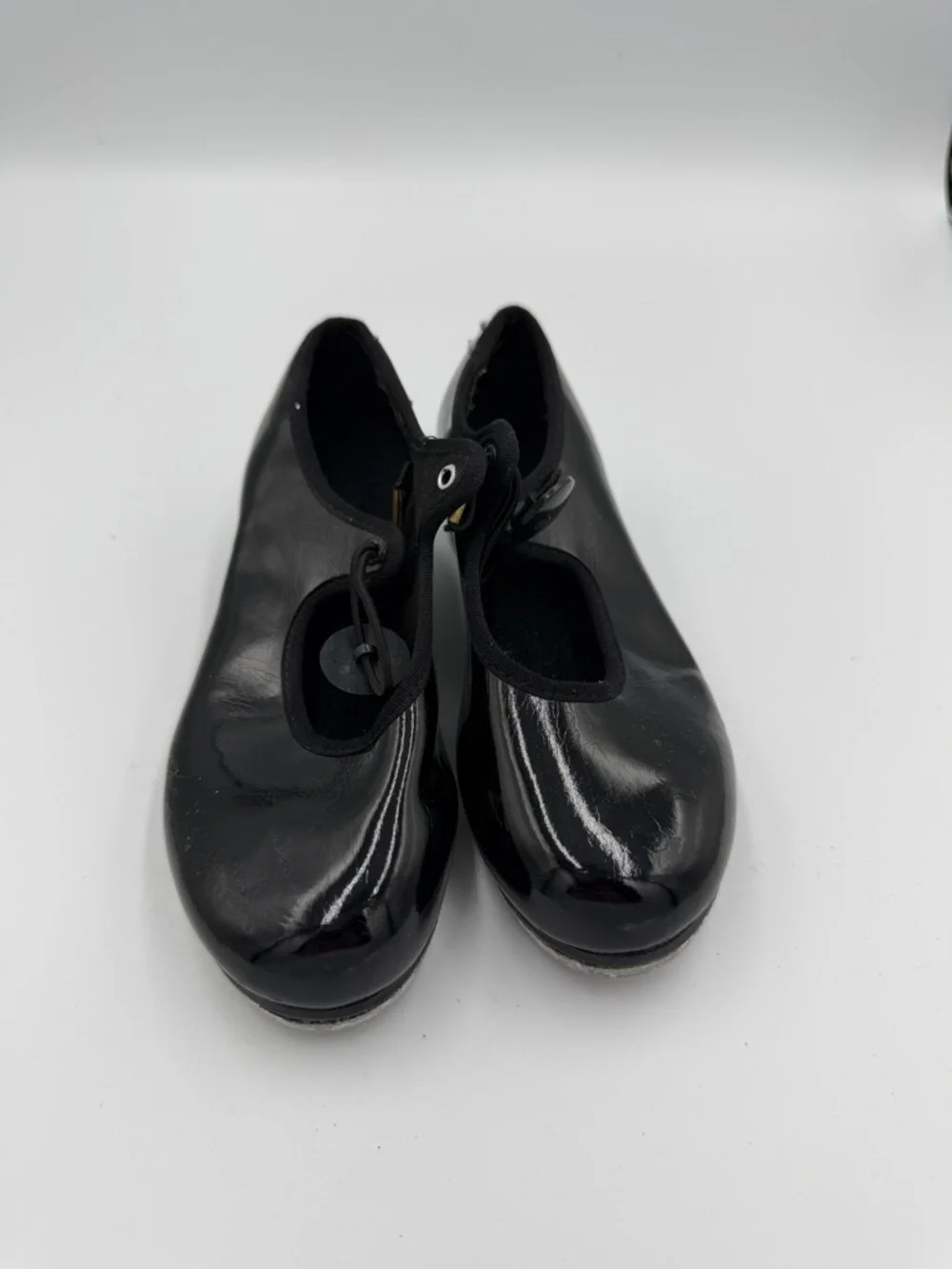 Bloch Toddler Girls 10.5 Black Patent Mary Jane Tap Dance Shoes